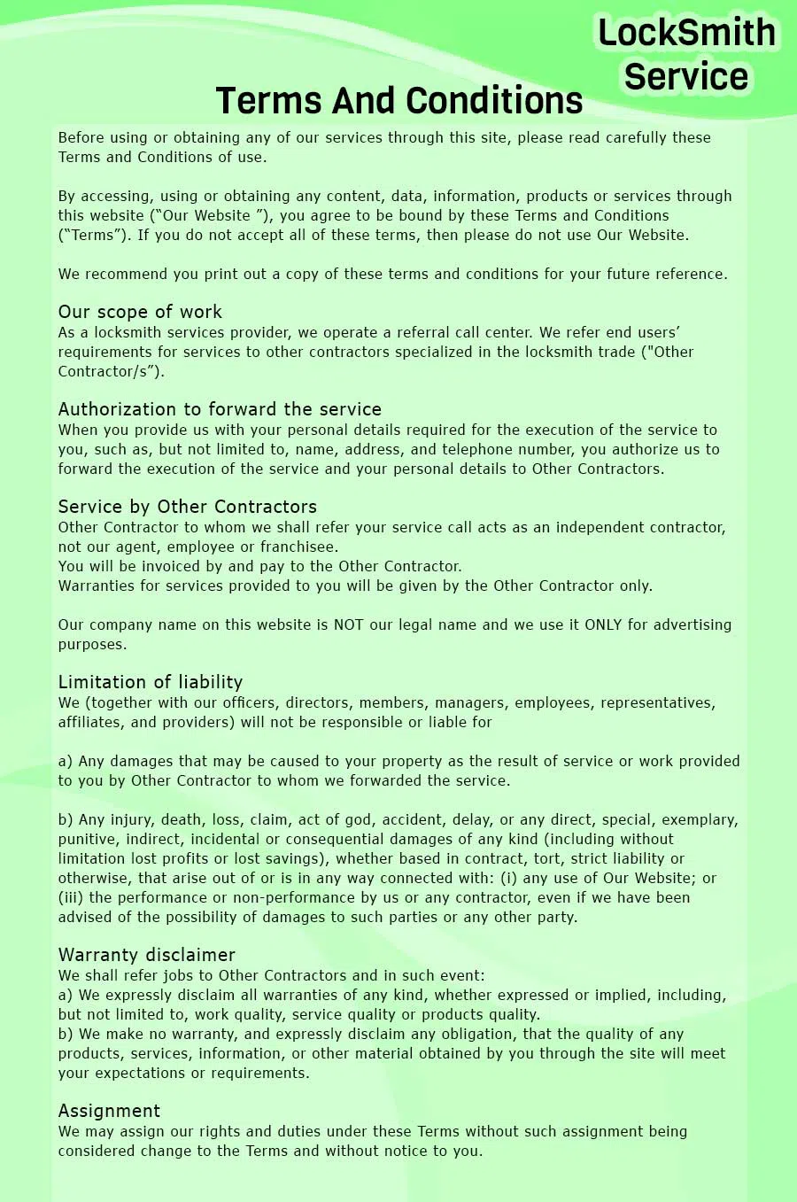 Arlington PA Locksmith Store, Arlington, PA 412-368-2627 - terms-ls